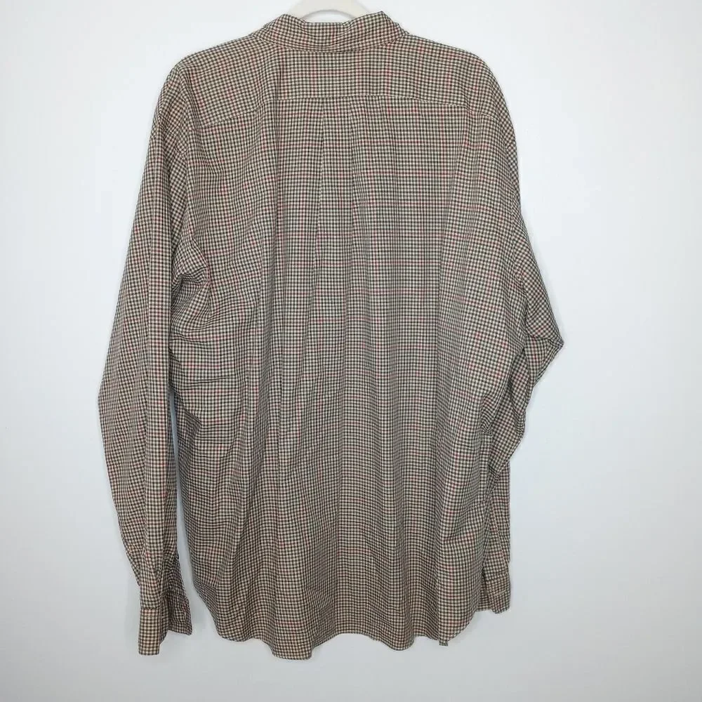 Ralph Lauren plaid shirt size XXL